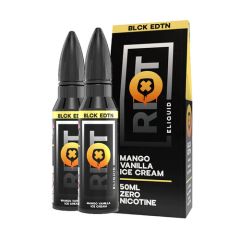 Riot Squad Duo Black Edition Mango Vanilla Ice Cream Ejuice